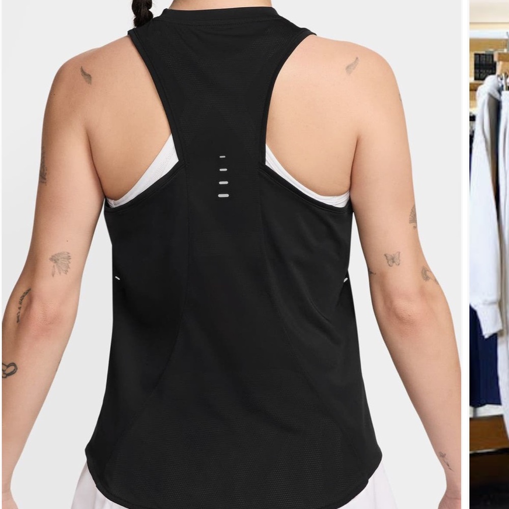Nike Women's Black Sleeveless Training Tank - Picture 2 of 5